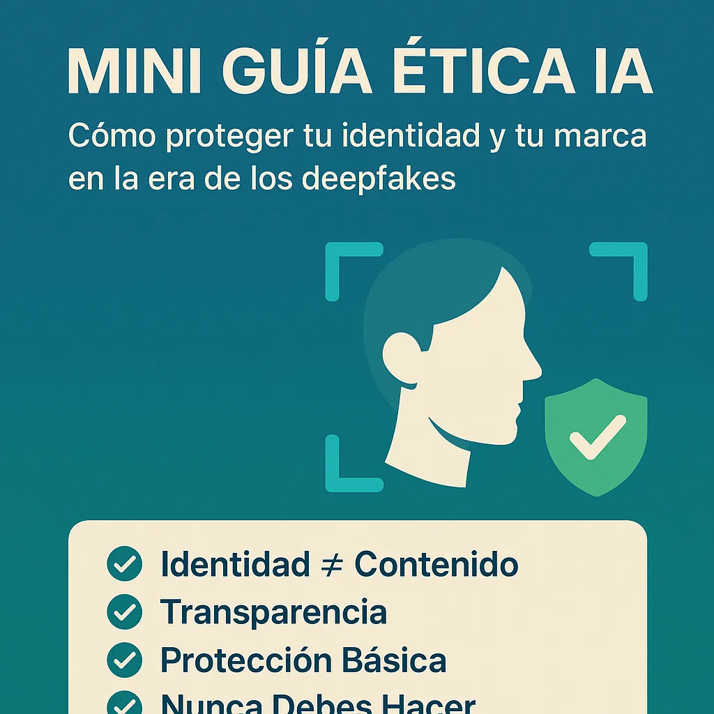 mini guía etica IA Sinergia Innovaciones