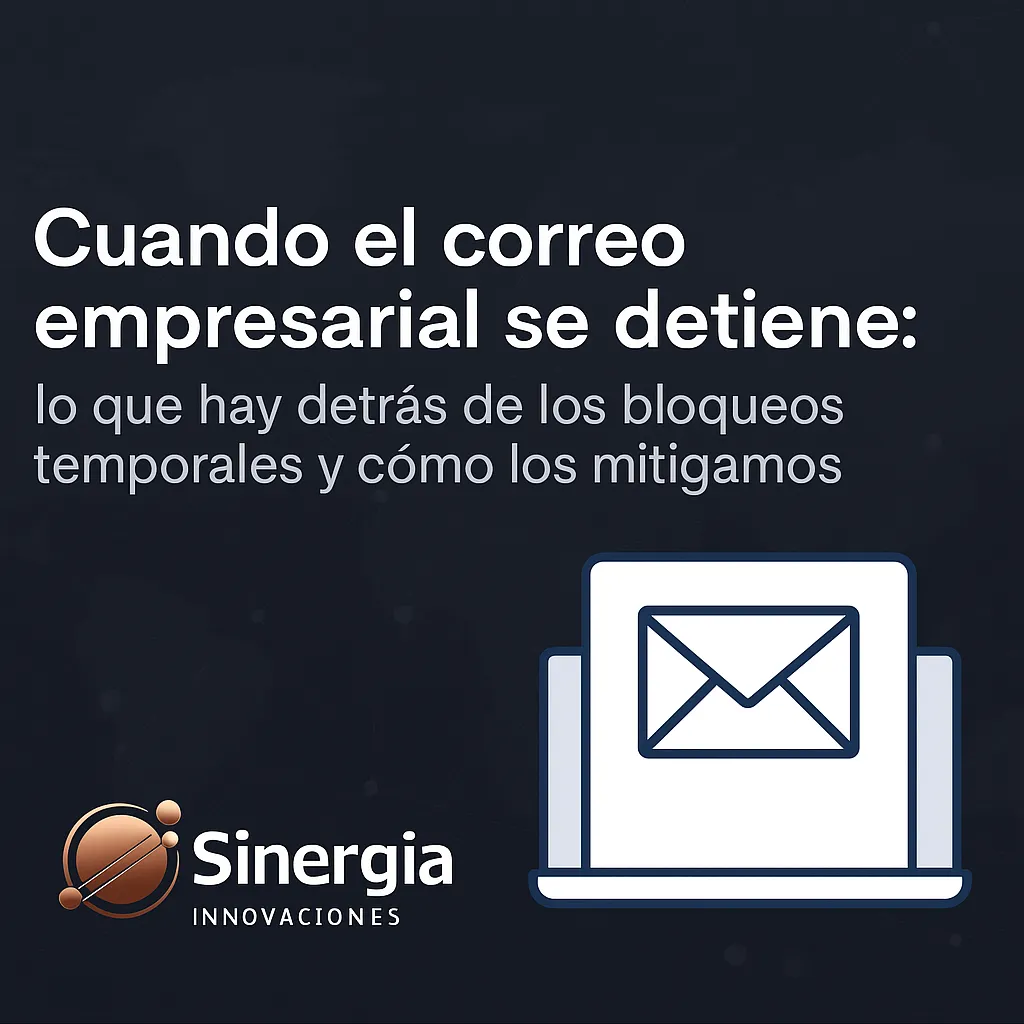 errores en outlook y thunderbird al sincronizar el correo